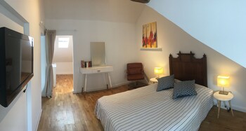 1 Schlafzimmer, Bügeleisen/Bügelbrett, Internetzugang, Bettwäsche