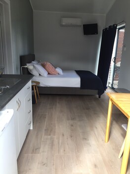 Premium bedding, pillow top beds, blackout curtains, soundproofing