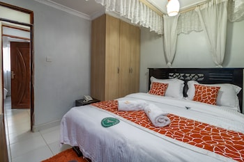 Hypo-allergenic bedding, individually decorated, individually furnished