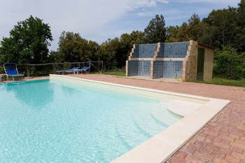 Indoor pool, outdoor pool, sun loungers