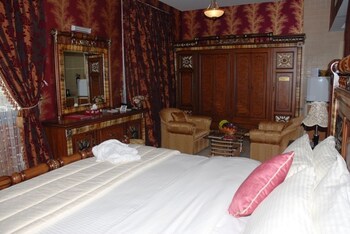 Pillow top beds, minibar, in-room safe, desk