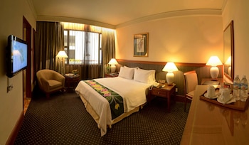 Free minibar, in-room safe, desk, iron/ironing board